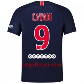 Paris Saint-Germain Fodboldtrøjer Cavani 9 Hjemmebanesæt 2018/19 Kort ærmer
